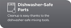 Dishwasher Safe Removable Parts